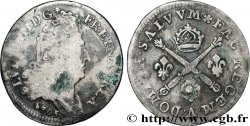 LOUIS XIV  THE SUN KING  10 sols aux insignes 1705 Paris