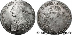 LOUIS XVI Demi-écu aux branches d olivier 1780 Strasbourg VF