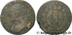 LOUIS XVI (MONARQUE CONSTITUTIONNEL)  12 deniers dit &nbsp;au faisceau&nbsp;, type FRANÇOIS 1792 Limoges