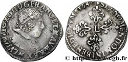 LOUIS XIII LE JUSTE Demi-franc, 10e type 1640 Toulouse TTB+