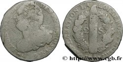 LOUIS XVI 2 sols dit  au faisceau , type FRANÇOIS 1792 Paris