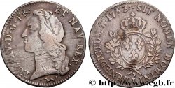 LOUIS XV THE BELOVED Écu aux branches d’olivier, tête ceinte d’un bandeau 1753 Bayonne