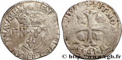 HENRI IV LE GRAND Douzain aux deux H, 2e type 1596 Aix-en-Provence