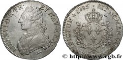 LOUIS XVI Écu aux branches d olivier 1785 Orléans AU