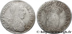 LOUIS XIV  THE SUN KING  Demi-écu, portrait apollinien 1661 Rennes VF
