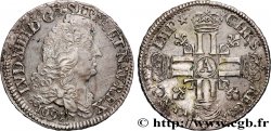 LOUIS XIV  THE SUN KING  Demi-écu aux huit L, 1er type 1693 Paris AU