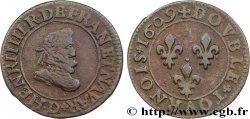 HENRY IV Double tournois 1609 Lyon
