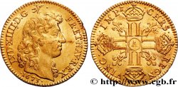 LOUIS XIV LE GRAND OU LE ROI SOLEIL Louis d’or aux huit L, portrait à la tête nue 1673 Paris SUP