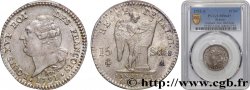 LOUIS XVI (MONARQUE CONSTITUTIONNEL)  15 sols dit  au génie , type FRANÇOIS 1791 Paris SPL64