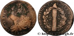 LOUIS XVI 2 sols dit  au faisceau , type FRANÇOIS 1792 Paris