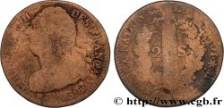 LOUIS XVI 2 sols dit &nbsp;au faisceau&nbsp;, type FRANÇAIS 1793 Strasbourg