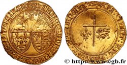 HENRY VI DE LANCASTRE - ROI DE FRANCE (1422-1453) - ROI D ANGLETERRE (1422-1461) et (1470-1471) Angelot d or 24/05/1427 Rouen