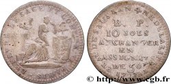 REVOLUTION COINAGE 10 sols de Lefèvre Lesage et Cie 1792 Paris