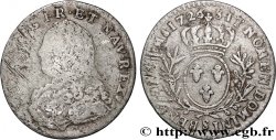 LOUIS XV THE BELOVED Dixième d’écu aux branches d’olivier, buste habillé 1726 Reims