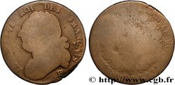 LOUIS XVI (MONARQUE CONSTITUTIONNEL)  12 deniers dit &nbsp;au faisceau&nbsp;, type FRANÇAIS 1792 Strasbourg