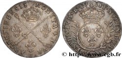 LOUIS XIV  THE SUN KING  Trente-trois sols aux insignes 1707 Strasbourg