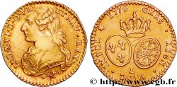 LOUIS XVI Demi-louis d’or aux écus ovales 1776 Bayonne