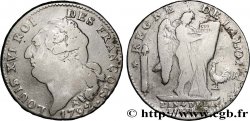 LOUIS XVI (MONARQUE CONSTITUTIONNEL)  Écu dit  au génie , type FRANÇOIS 1792 Orléans TB+