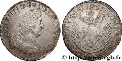 LOUIS XIV LE GRAND OU LE ROI SOLEIL Demi-écu aux palmes 1695 Paris TTB