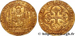 PHILIPPE VI DE VALOIS Écu d or à la chaise n.d.  SUP