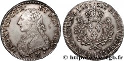 LOUIS XVI Écu aux branches d olivier 1785 Bayonne SUP/SPL