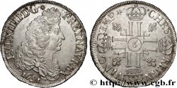 LOUIS XIV LE GRAND OU LE ROI SOLEIL Écu aux huit L, 1er type 1691 Rennes SUP