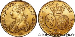 LOUIS XVI Double louis d’or aux écus ovales 1776 Lille TTB+