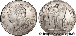 LOUIS XVI (MONARQUE CONSTITUTIONNEL)  Écu au génie 1792 Paris SUP