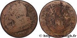 LOUIS XVI (MONARQUE CONSTITUTIONNEL)  2 sols dit  au faisceau , type FRANÇAIS 1792 Strasbourg
