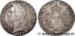 LOUIS XV DIT LE BIEN AIMÉ Écu aux branches d’olivier, tête ceinte d’un bandeau 1768 Pau