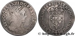 LOUIS XIII LE JUSTE Douzième d écu, buste drapé et cuirassé (2e buste de Jean Warin) 1643 Paris, Monnaie du Louvre