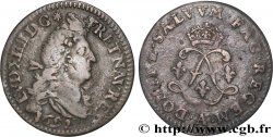 LOUIS XIV LE GRAND OU LE ROI SOLEIL Quatre sols aux deux L 1692 Paris