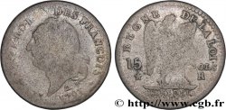 LOUIS XVI (MONARQUE CONSTITUTIONNEL)  15 sols dit  au génie , type FRANCOIS 1791 Orléans