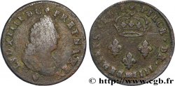 LOUIS XIV LE GRAND OU LE ROI SOLEIL IIII deniers 1708 Strasbourg