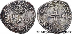 CHARLES IX Double sol parisis, 1er type 1571 Aix-en-Provence