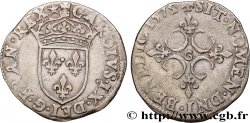 CHARLES IX Sol parisis, 1er type 1572 Poitiers