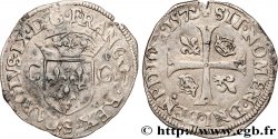 CHARLES IX Douzain aux deux C, 1er type 1572 Troyes