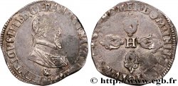 HENRI IV LE GRAND Demi-franc, type d Aix 1605 Aix-en-Provence