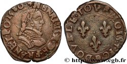 HENRI III Double tournois, 1er type de Dijon 1580 Dijon