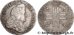 LOUIS XIV  THE SUN KING  Demi-écu aux huit L, 1er type 1691 Tours