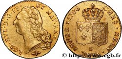 LOUIS XVI Double louis d’or aux écus accolés 1786 Lyon