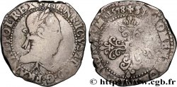 HENRY III Franc au col plat 1578 Paris