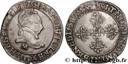 HENRI III Franc au col plat 1586 Toulouse