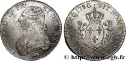 LOUIS XVI Écu aux branches d olivier 1790 Rouen AU
