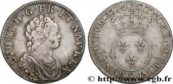 LOUIS XV DIT LE BIEN AIMÉ Quart d écu à l’écu rond couronné 1716 Lyon TTB/TTB+