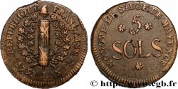 SIÈGE DE MAYENCE 5 sols siège de Mayence 1793 