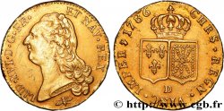 LOUIS XVI Double louis d’or aux écus accolés 1786 Lyon