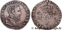 HENRY II Teston à la tête nue, 1er type 1555 Lyon