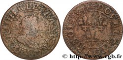 HENRY IV Double tournois, 1er type de Paris (légende française) 1604 Paris, Moulin des Étuves