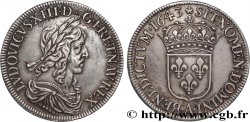 LOUIS XIII Écu, buste drapé et cuirassé (2e buste de Jean Warin) 1643 Paris, Monnaie de Matignon